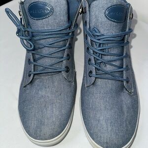 Lugz Denim Blue High-Top Sneakers